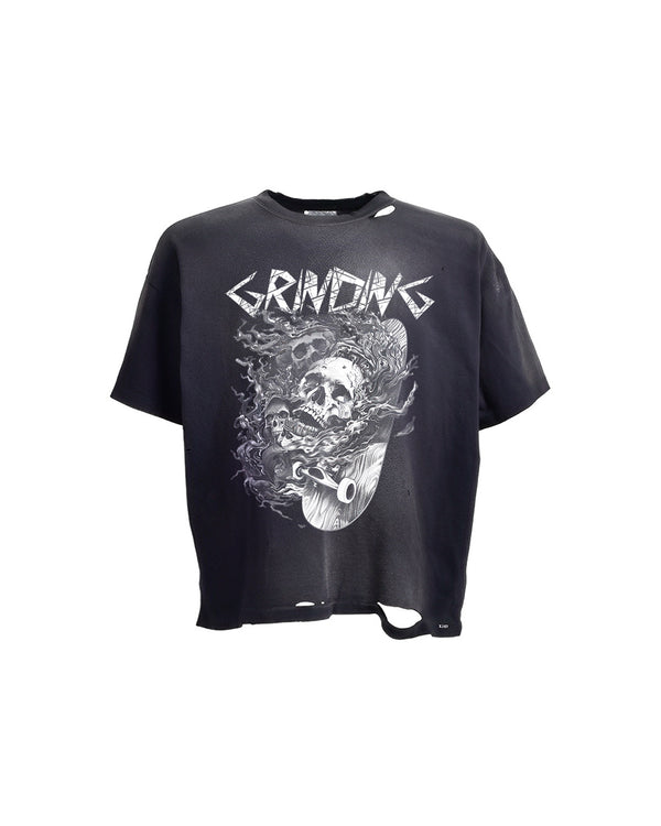 Grinding Distressed Vintage Wash TSHIRT